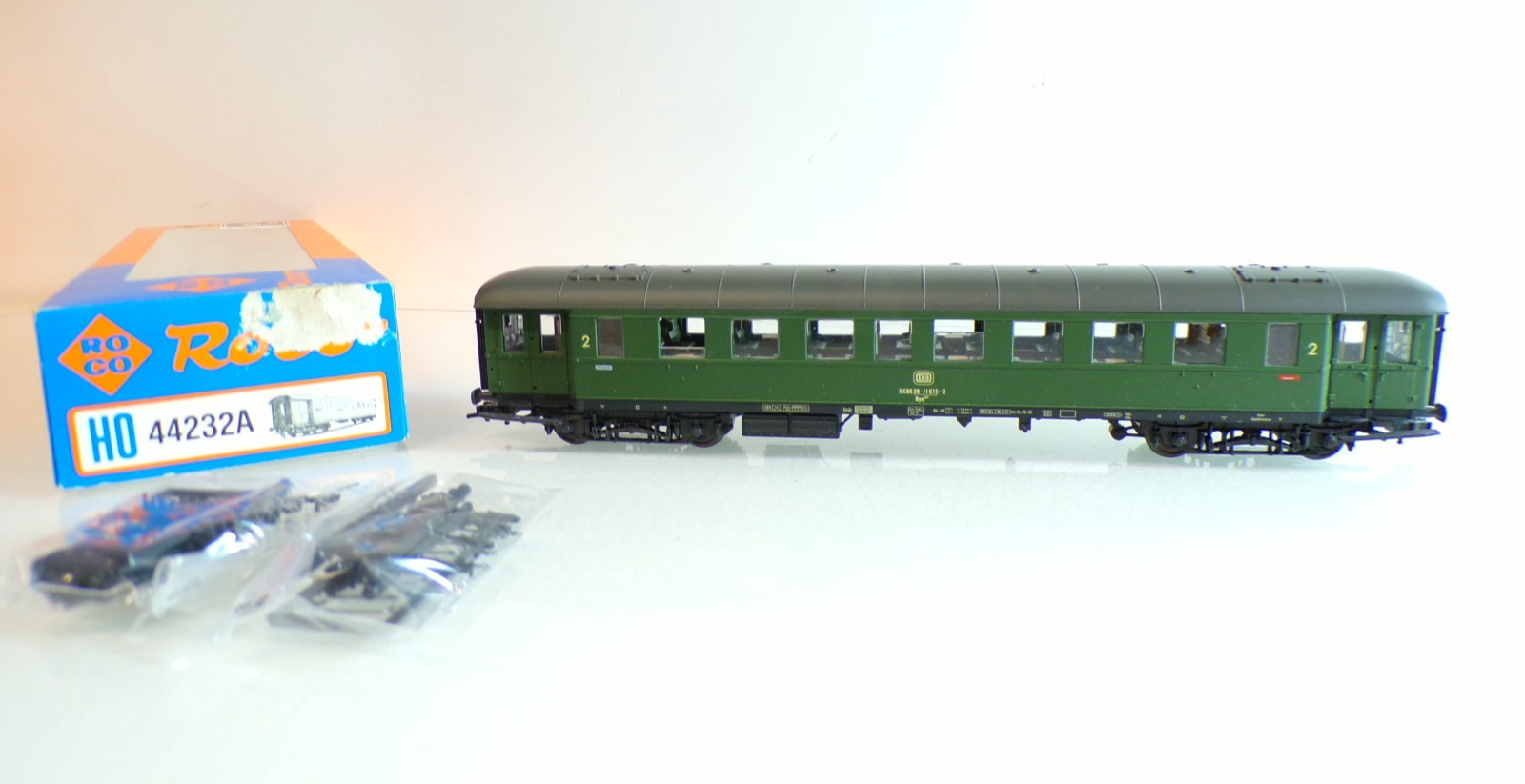 Roco H0 44232A Personenwagen 2.Kl. der DB in OVP BH1334