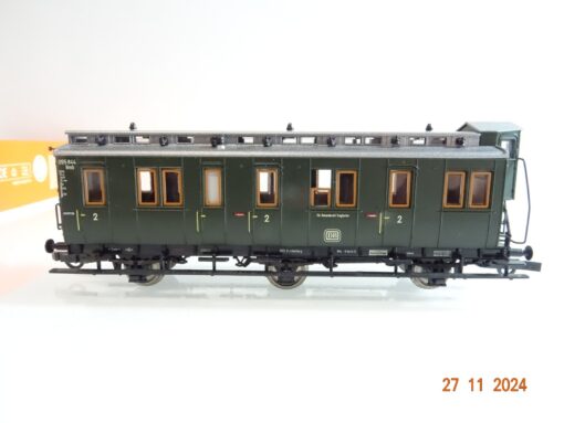 Roco H0 44500 Abteilwagen 2.Kl. mit Bremserhaus der DB in OVP PR4260 – Bild 3