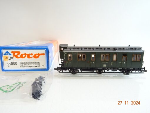 Roco H0 44500 Abteilwagen 2.Kl. mit Bremserhaus der DB in OVP PR4260