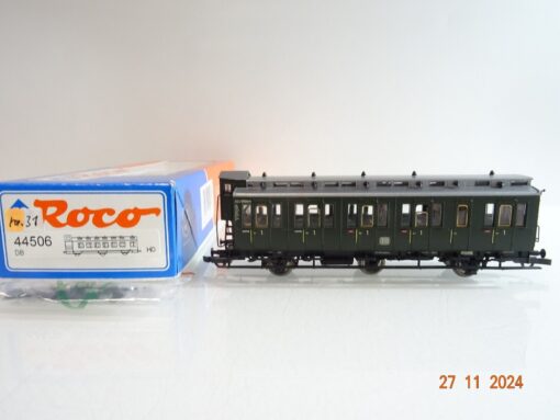 Roco H0 44506 Abteilwagen 1.Kl. mit Bremserhaus der DB in OVP PR4261