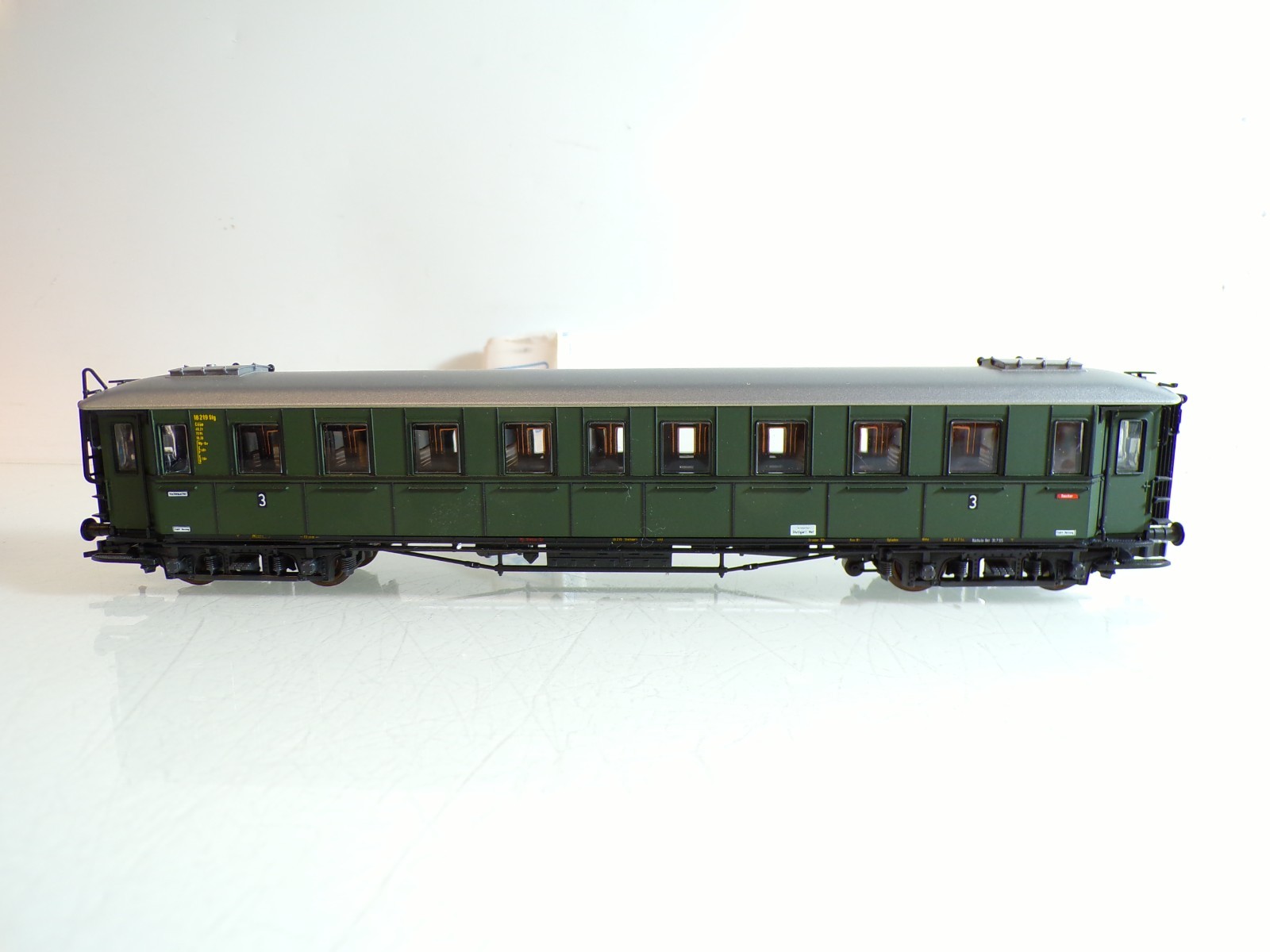 Roco H0 44551 Personenwagen 3.Kl. der DR in OVP BH1250 – Bild 3