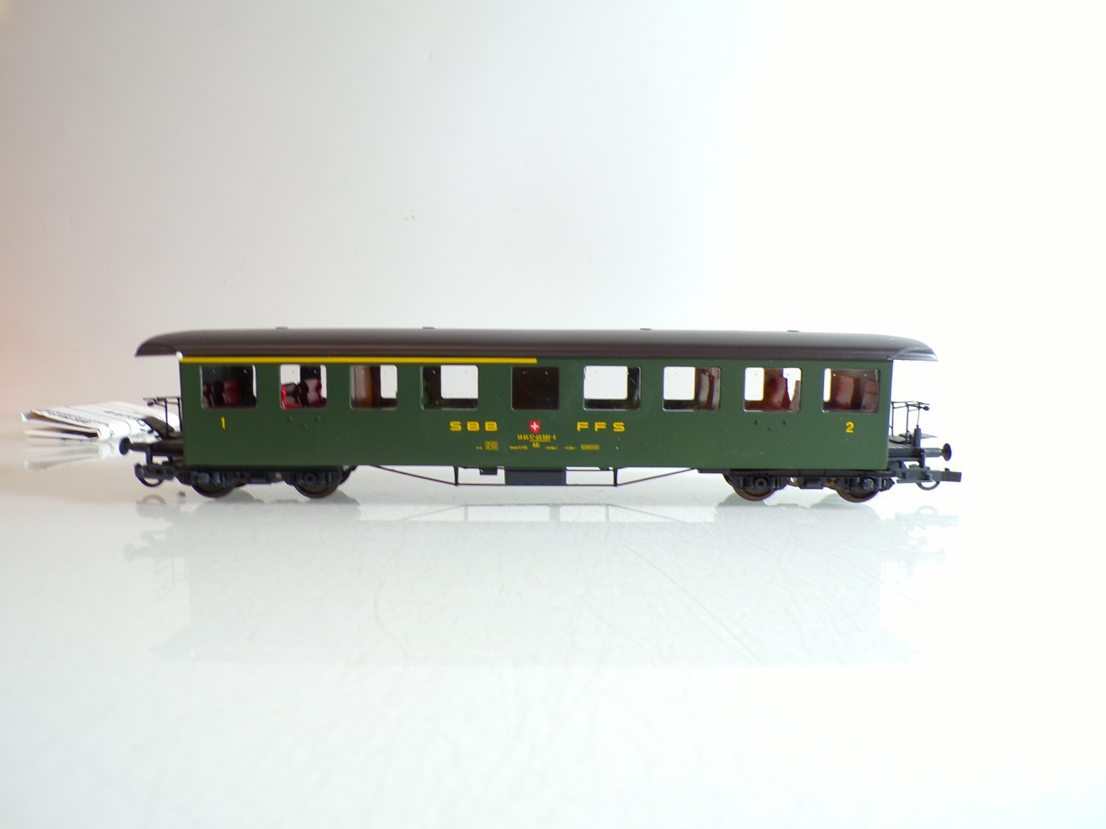 Roco H0 44730 Personenwagen 1./2. Kl. der SBB in OVP BH1339 – Bild 3