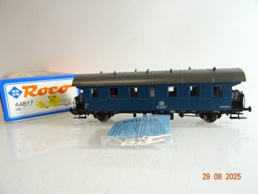 Roco H0 44817 Bauzug Wohn- u. Schlafwagen der DB in OVP BH11