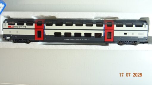 Roco H0 45462 Doppelstockwagen 2.Kl. der SBB in OVP PR9047 – Bild 3