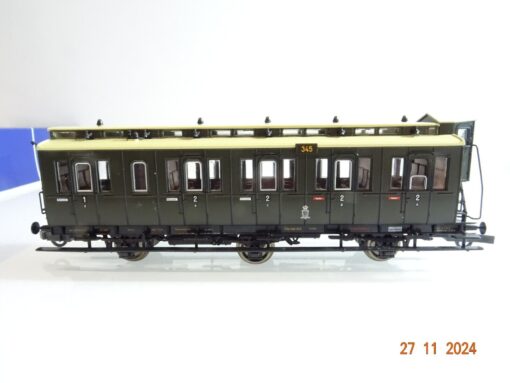 Roco H0 45767 Abteilwagen 1.Kl./2. mit Bremserhaus der K.P.E.V. in OVP PR4265 – Bild 3