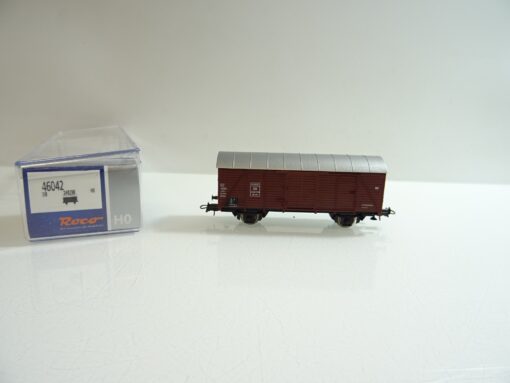 Roco H0 46042 gedeckter Güterwagen der DB in OVP TF399