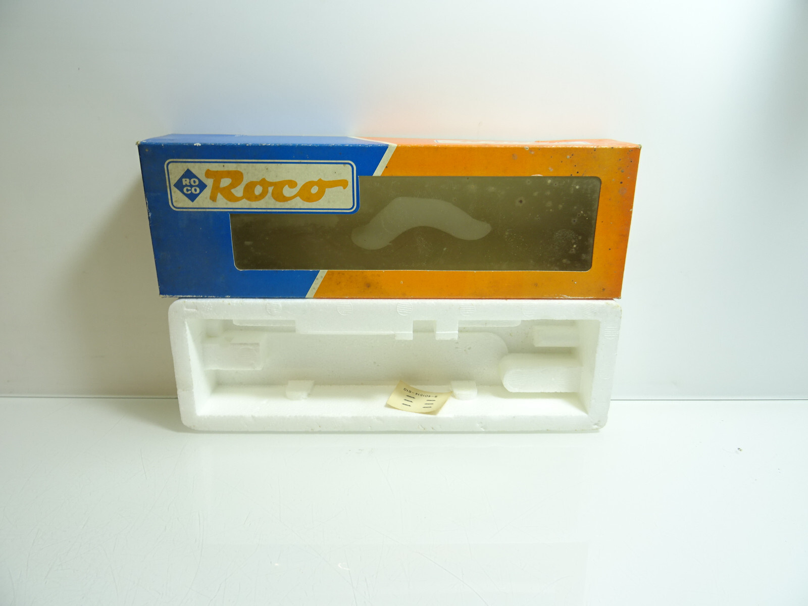 Roco H0 46356 Leerverpackung Taschenwagen mit Sattelauflieger siehe Foto CK1245