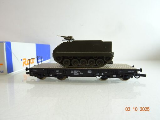 Roco H0 46380 Schwerlastwagen mit Panzer der DB in OVP BH351 – Bild 3