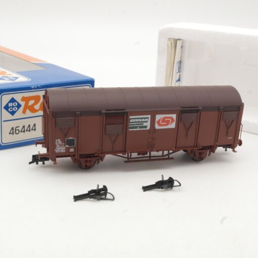 Roco H0 46444 gedeckter Güterwagen Sernam der SNCF in OVP RR672 – Bild 3