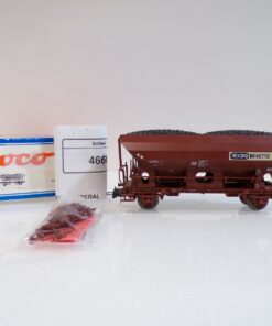 Roco H0 46687 AC Seitenentladewagen Rekord Briketts d DR in OVP f Märklin BH1709