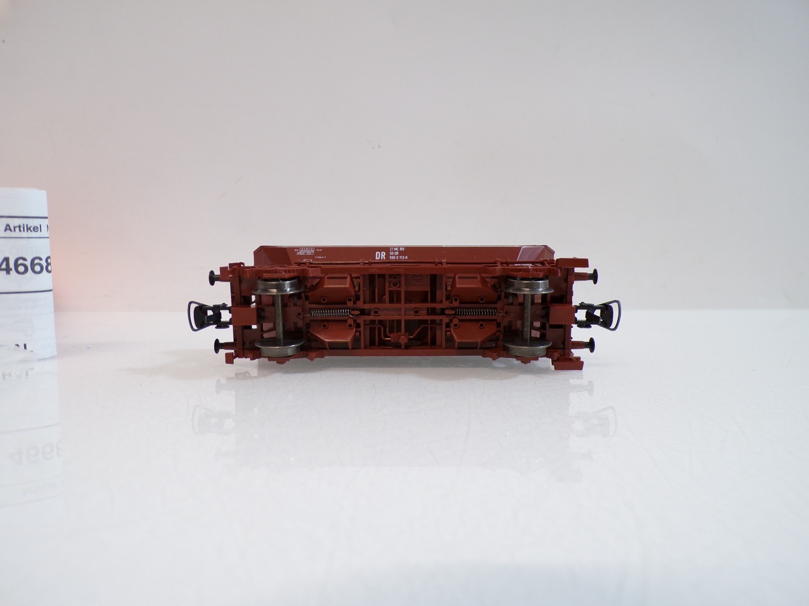 Roco H0 46687 AC Seitenentladewagen Rekord Briketts d DR in OVP f Märklin BH1709 – Bild 4