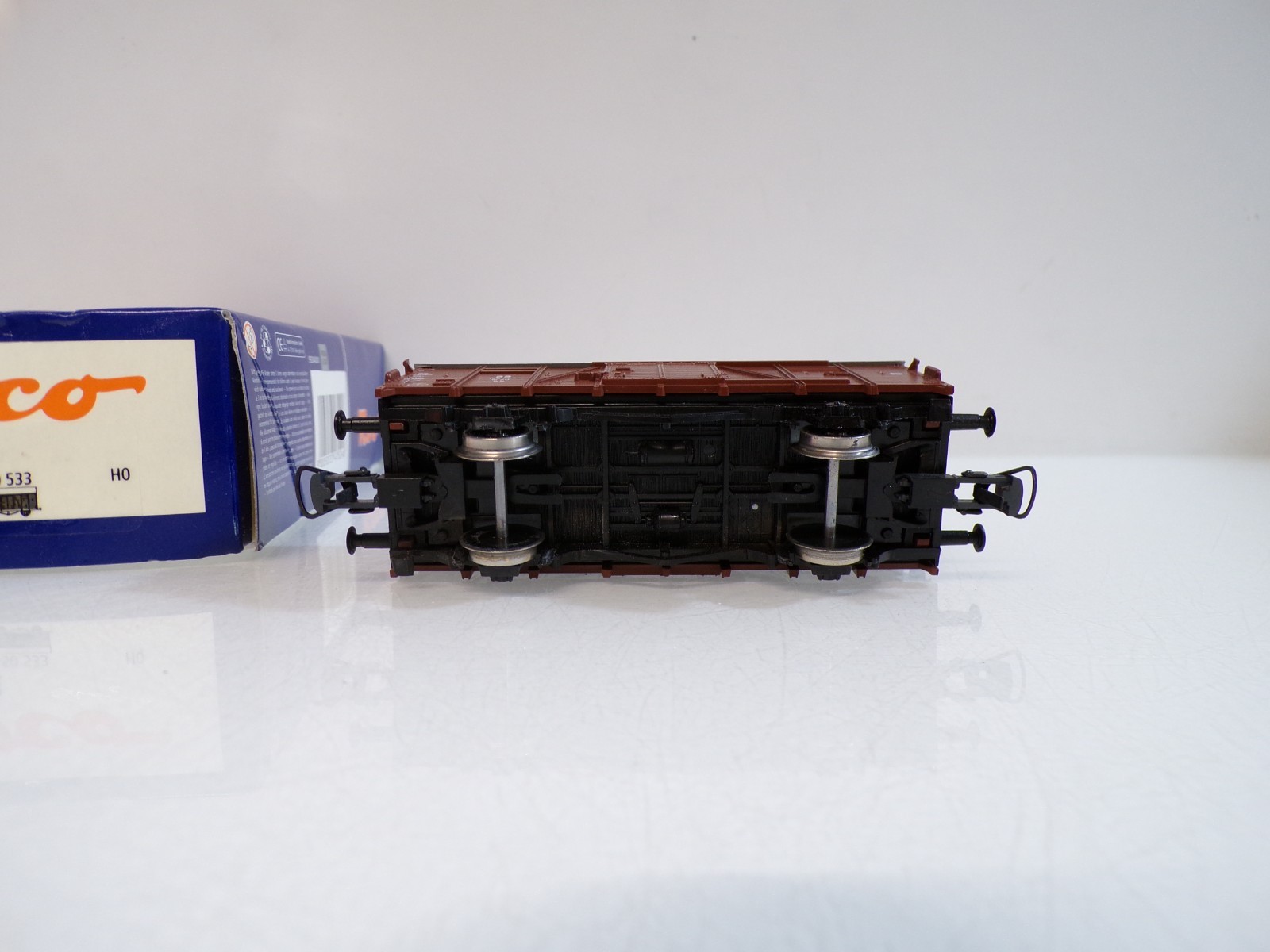 Roco H0 47524 AC gedeckter Güterwagen der DB in OVP für Märklin BH1893 – Bild 4