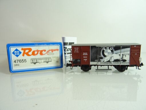 Roco H0 47655 gedeckter Güterwagen BMW der DR in OVP PR1941