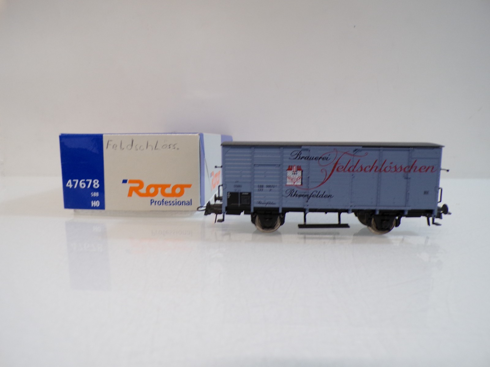 Roco H0 47678 AC Bierwagen Feldschlößchen der SBB in OVP für Märklin BH1896