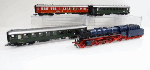 Roco H0 61474 Schnellzug 4tlg. Digital Top Sound in Holzkoffer JL3799