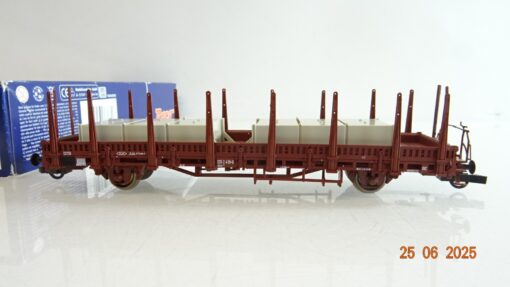 Roco H0 66787 Rungenwagen mit Ladung der DB in OVP PR8674 – Bild 3