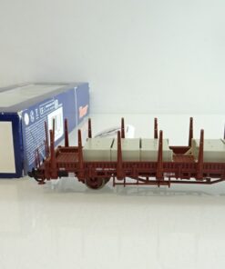 Roco H0 66787 Rungenwagen mit Ladung der DB in OVP PR8674
