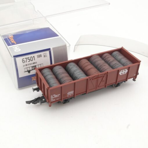 Roco H0 67501 offener Güterwagen mit Ladung der SBB in OVP RR1184 – Bild 3