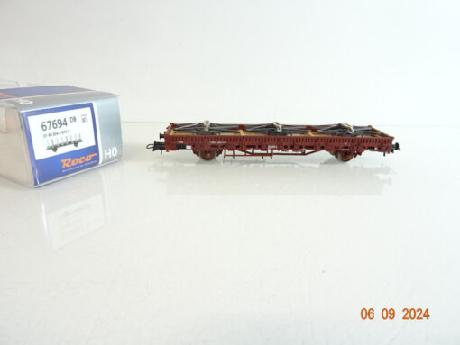 Roco H0 67694 Rungenwagen mit Ladung der DB in OVP AR8344