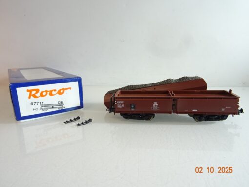 Roco H0 67711 Selbstentladewagen Erz IIId der DB in OVP BH321