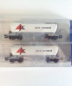 Roco H0 76146B Silowagen-Set 2 tlg. Jura Cement  in OVP BH674