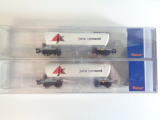 Roco H0 76146B Silowagen-Set 2 tlg. Jura Cement  in OVP BH674