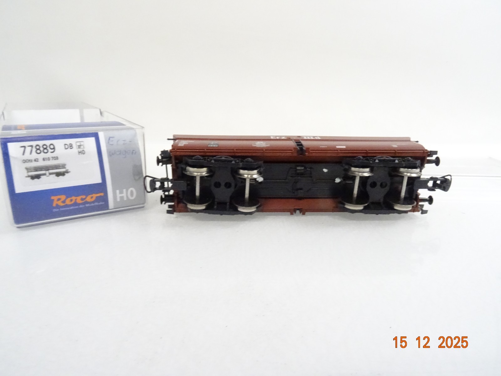 Roco H0 77889 AC Selbstentladewagen Erz mit Ladung in OVP RR5665 – Bild 4