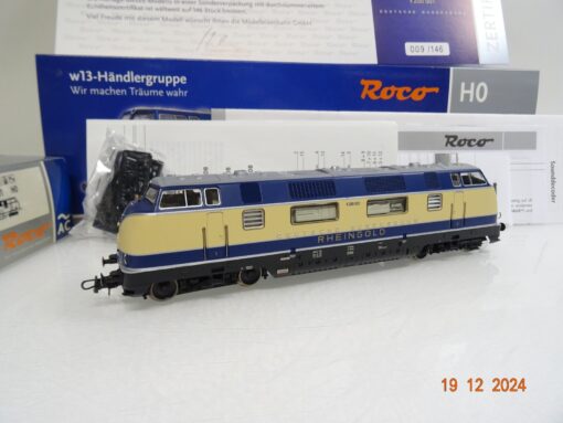 Roco H0 78863 AC Diesellok V 200 001 Rheingold der DB Sound Digital OVP LE8057
