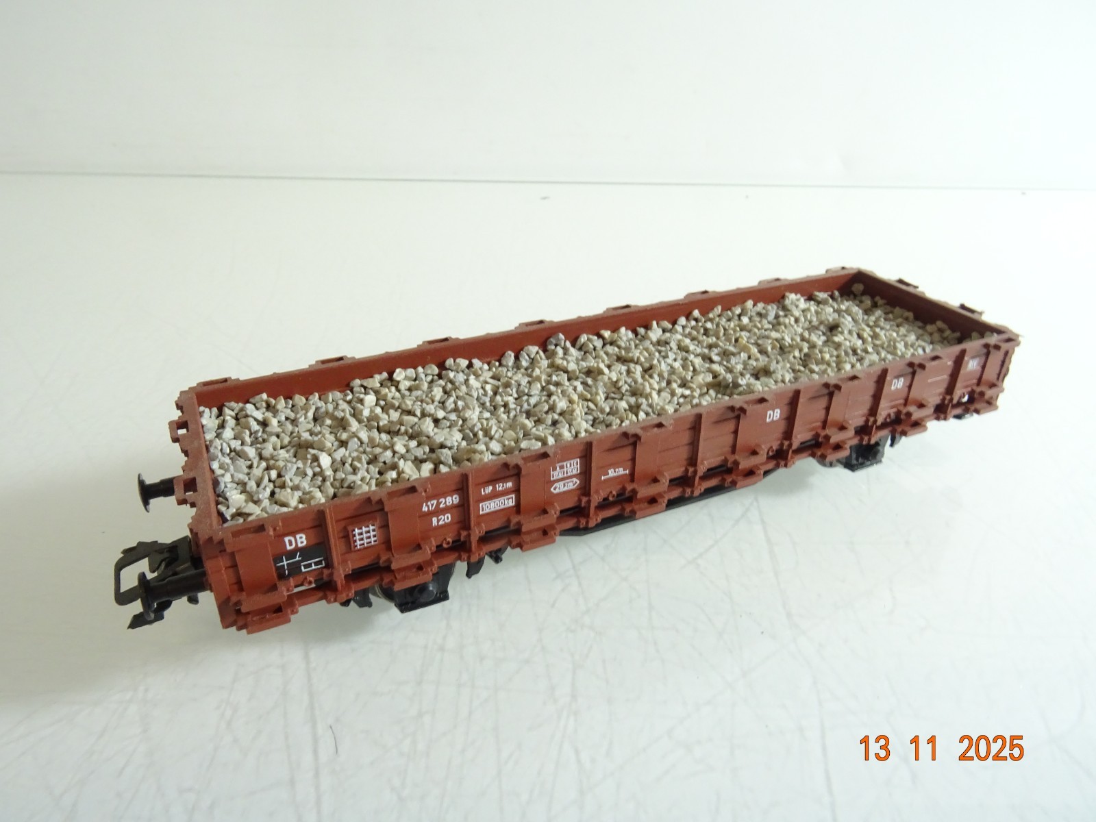 Roco H0 AC Rungenwagen 417 289 mit Ladung der DB RR4560 o. – Bild 3