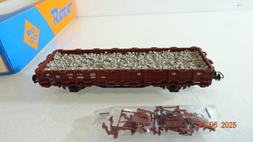 Roco H0 Niederbordwagen mit Ladung der DB in EVP PR8694 – Bild 4