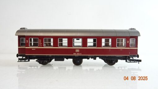 Roco H0 Umbauwagen rot 2.Kl. dreiachsig der DB PR9432 o. – Bild 3