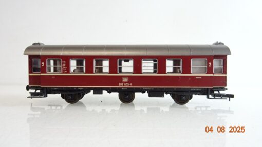 Roco H0 Umbauwagen rot 2.Kl. dreiachsig der DB PR9432 o.