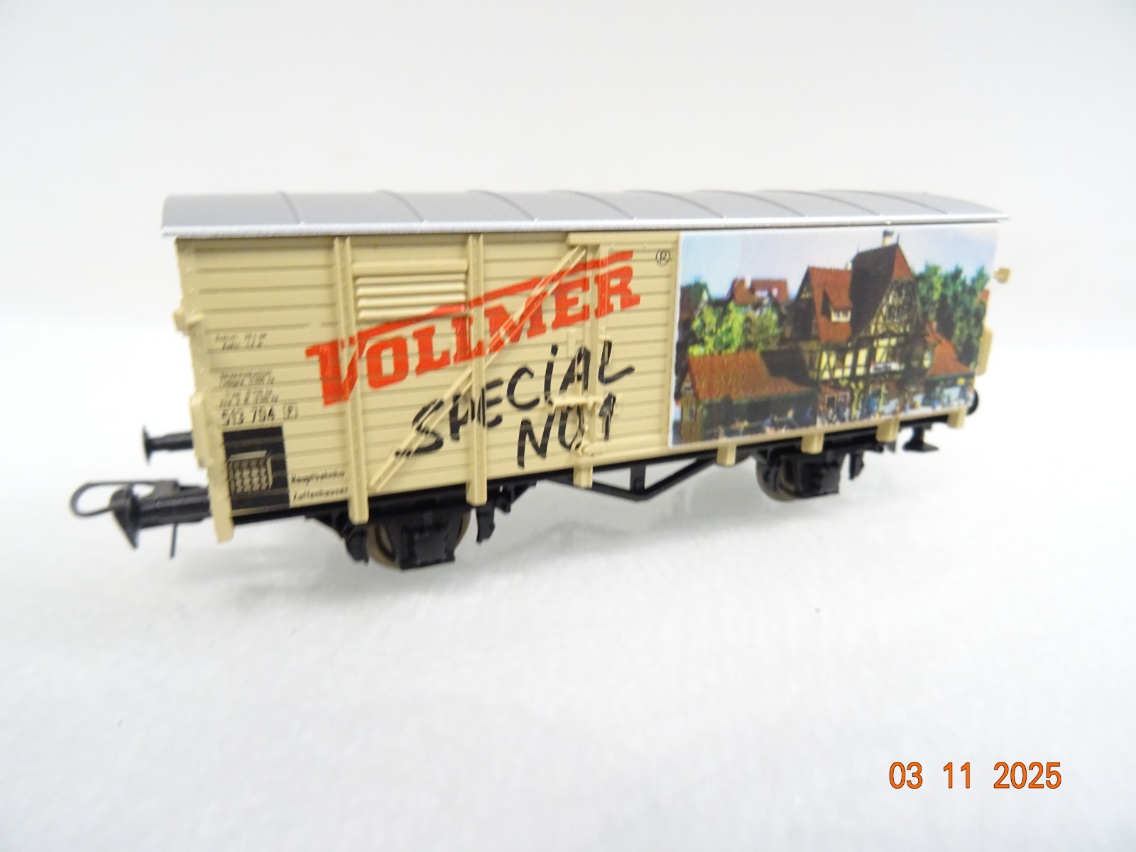 Roco H0 gedeckter Güterwagen Vollmer Special No 1 RR4348 o.