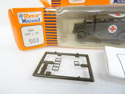 Roco Minitanks 1:87 503 MAN630 L 32A Rotes Kreuz in OVP QR8967 – Bild 4