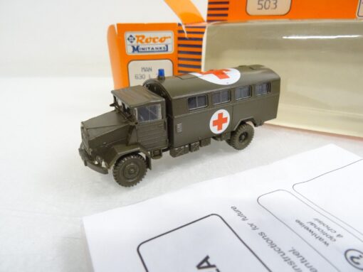 Roco Minitanks 1:87 503 MAN630 L 32A Rotes Kreuz in OVP QR8967