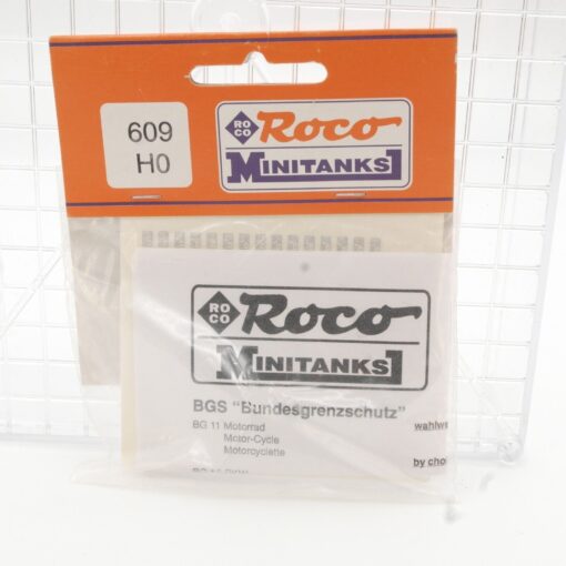 Roco Minitanks 1:87 609 Nummernschilder BGS Bundesgrenzschutz in OVP QR3860