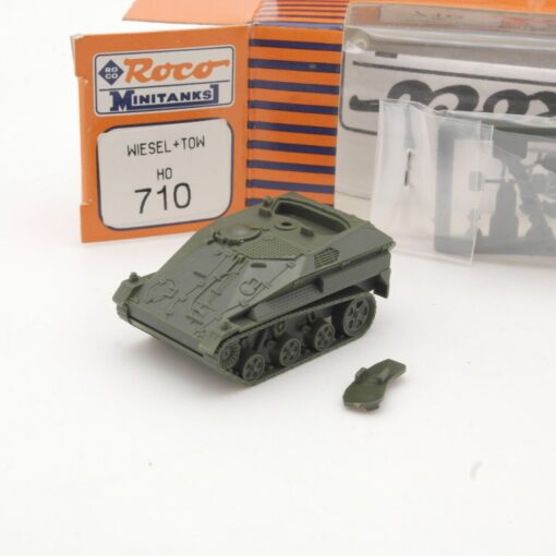 Roco Minitanks 1:87 710 Wiesel + TOW in OVP QR5534