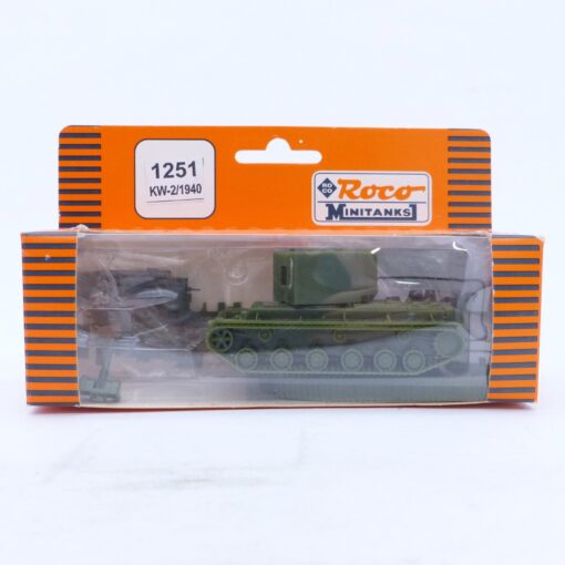 Roco Minitanks 1:87 H0 1251 Panzer Ko-Wo KW-2/1940 Militär in OVP EX7665 – Bild 4