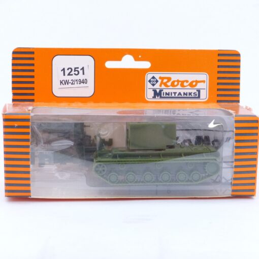 Roco Minitanks 1:87 H0 1251 Panzer Ko-Wo KW-2/1940 Militär in OVP EX7665 – Bild 5