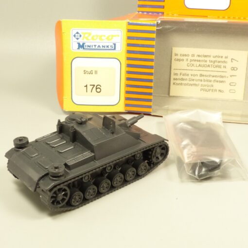 Roco Minitanks 1:87 H0 176 Sturmgeschütz III Panzer Militär in OVP EX7755 – Bild 3