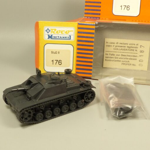 Roco Minitanks 1:87 H0 176 Sturmgeschütz III Panzer Militär in OVP EX7755