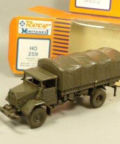 Roco Minitanks 1:87 H0 259 MAN 630L 2 AE LKW 5t gl Pritsche in OVP EX7756