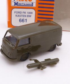 Roco Minitanks H0 1:87 Nr.: 661 Ford FK1000 Kasten Bundeswehr, in OVP EX2152
