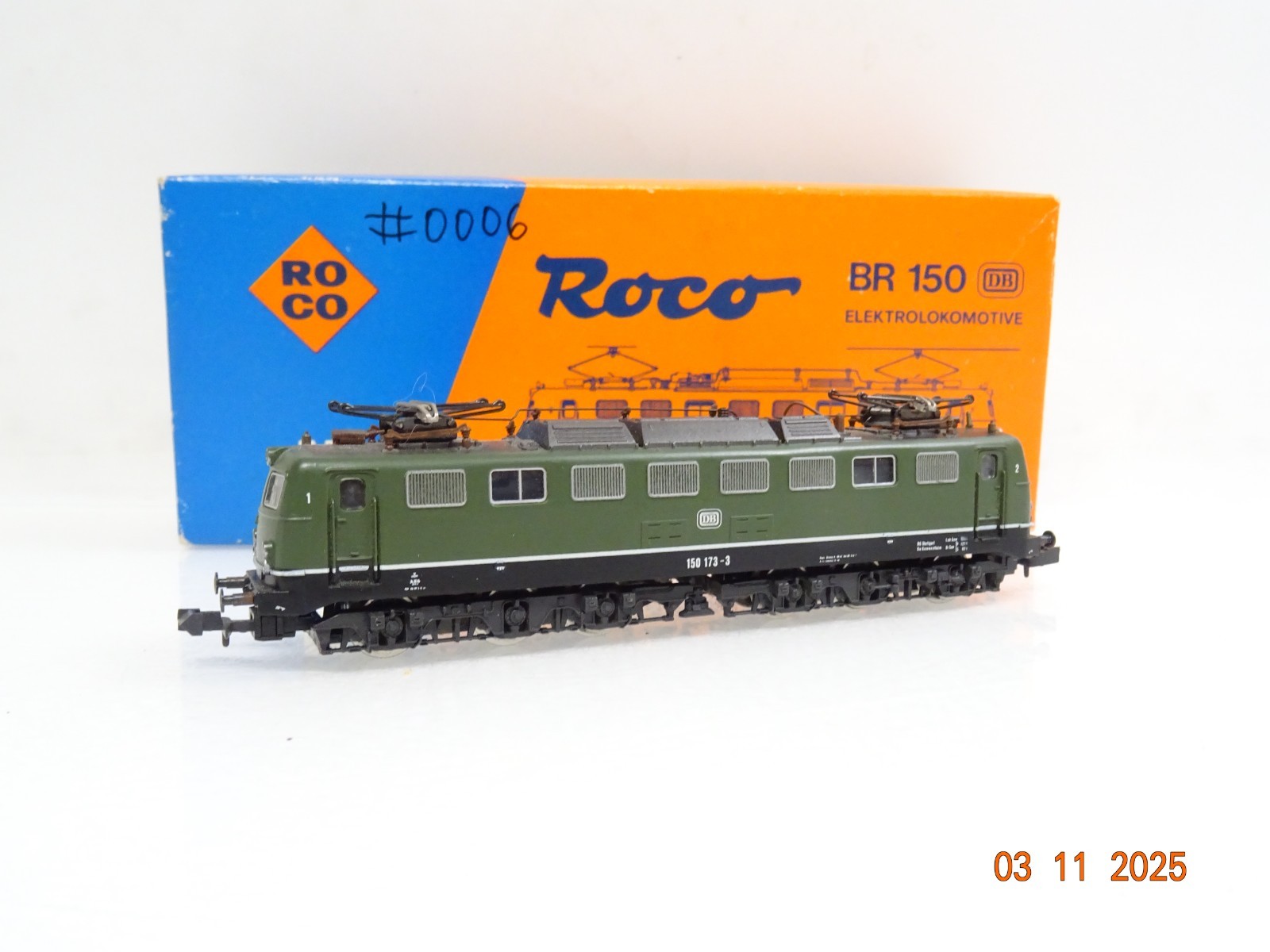 Roco N 02163A E-Lok BR 150 173-3 der DB in OVP JL4035