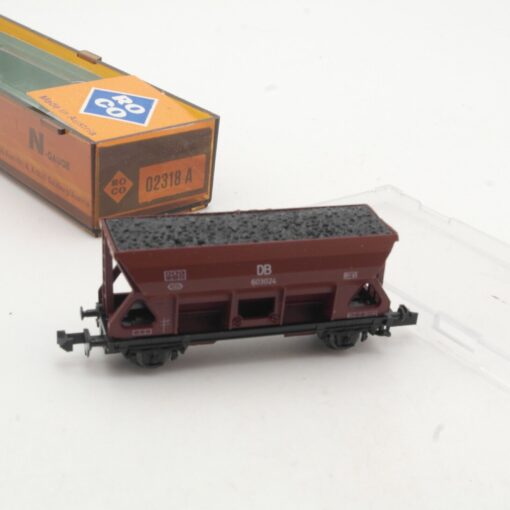 Roco N 02318 A Selbstentladewagen mit Ladung der DB in OVP QR7905