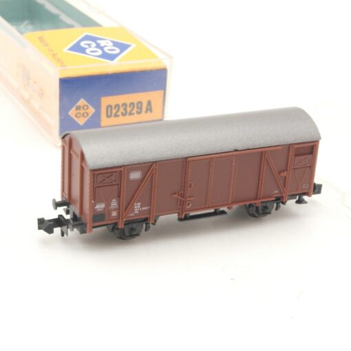 Roco N 02329 A gedeckter Güterwagen der DB in OVP RR467 – Bild 3