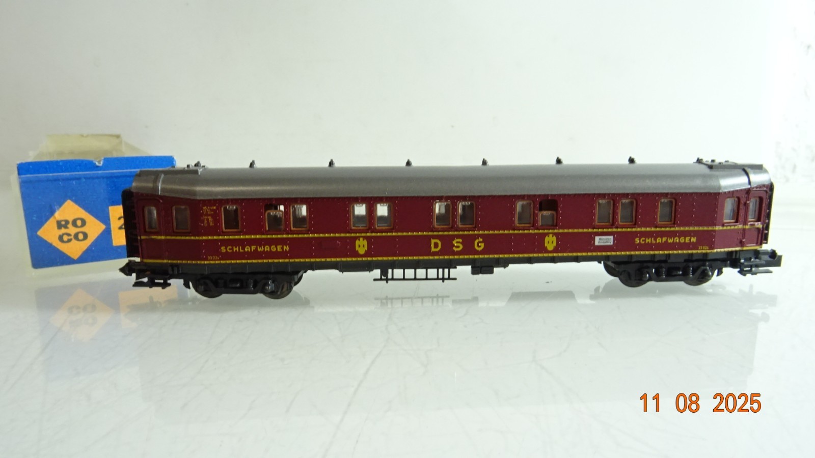Roco N 2259 Schlafwagen der DSG in OVP RR2641 – Bild 3