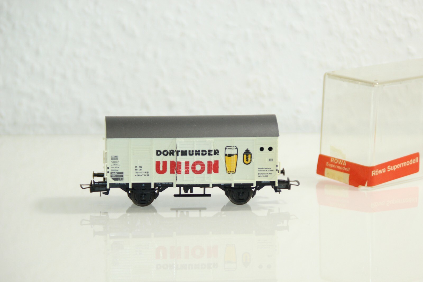 Röwa H0 2065 Bierwagen "Dortmunder Union" in OVP LW8024 – Bild 3