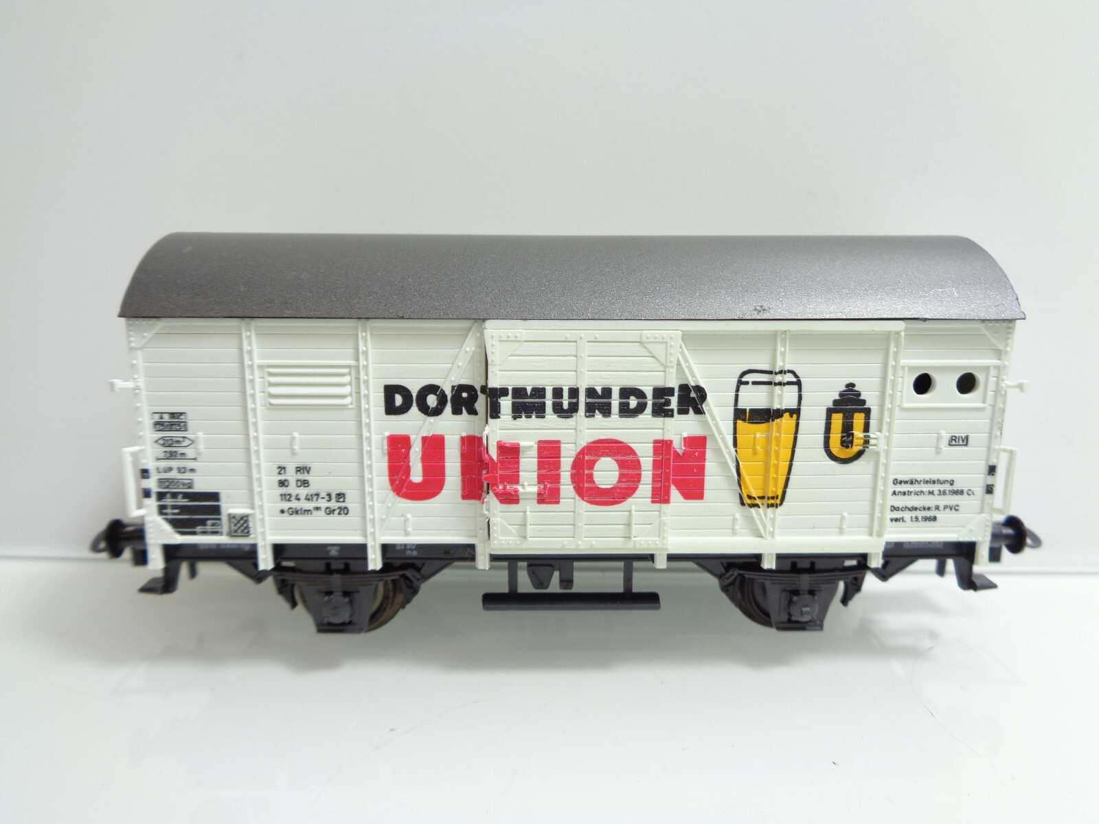 Röwa H0 2065 Kühlwagen Dortmunder Union der DB in OVP JD2518 – Bild 3