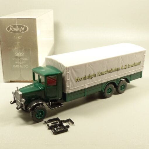Roskopf 1:87 302 Mercedes N 56 Pritschenwagen A.G. Landshut in OVP EX5977